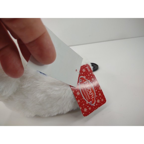 Infant Size 3 Slippers Bumble Abominable Snowman Rudolph Red Nosed Reindeer - Picture 6 of 8